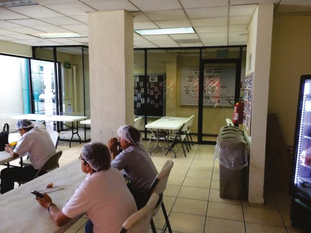 Remodelación de comedor industrial